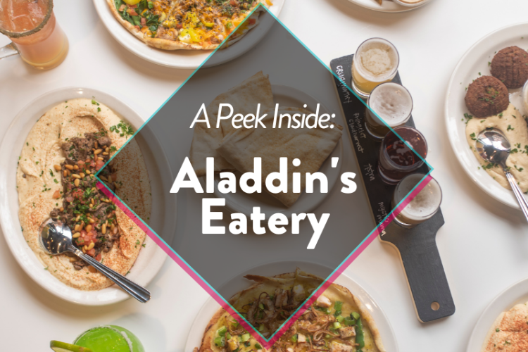 a peek inside aladdins eatery
